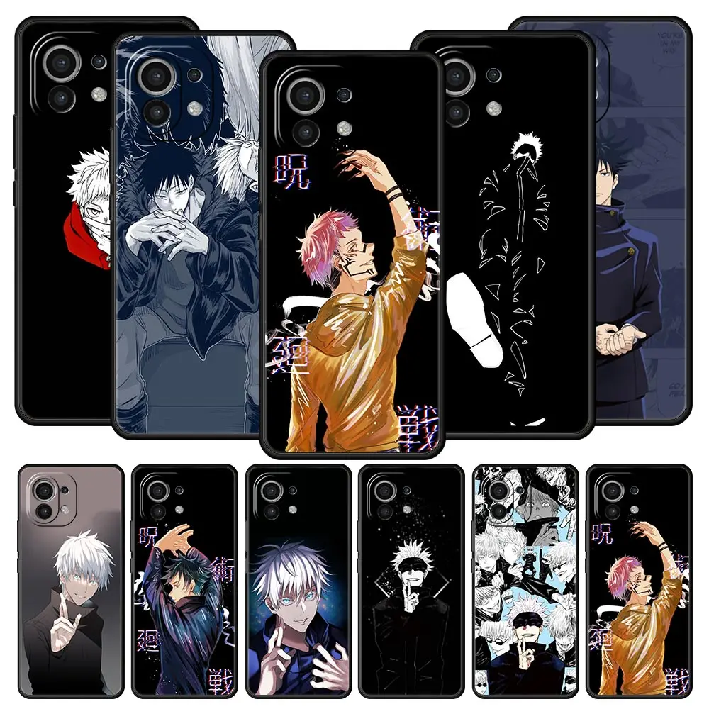 

Cover Case for Xiaomi 11 11T 10 10T 9 9T Lite Note 10 Poco X3 NEC X4 M3 M4 F2 F3 Pro 5G Armor Luxury Anime jujutsu kaisen cute