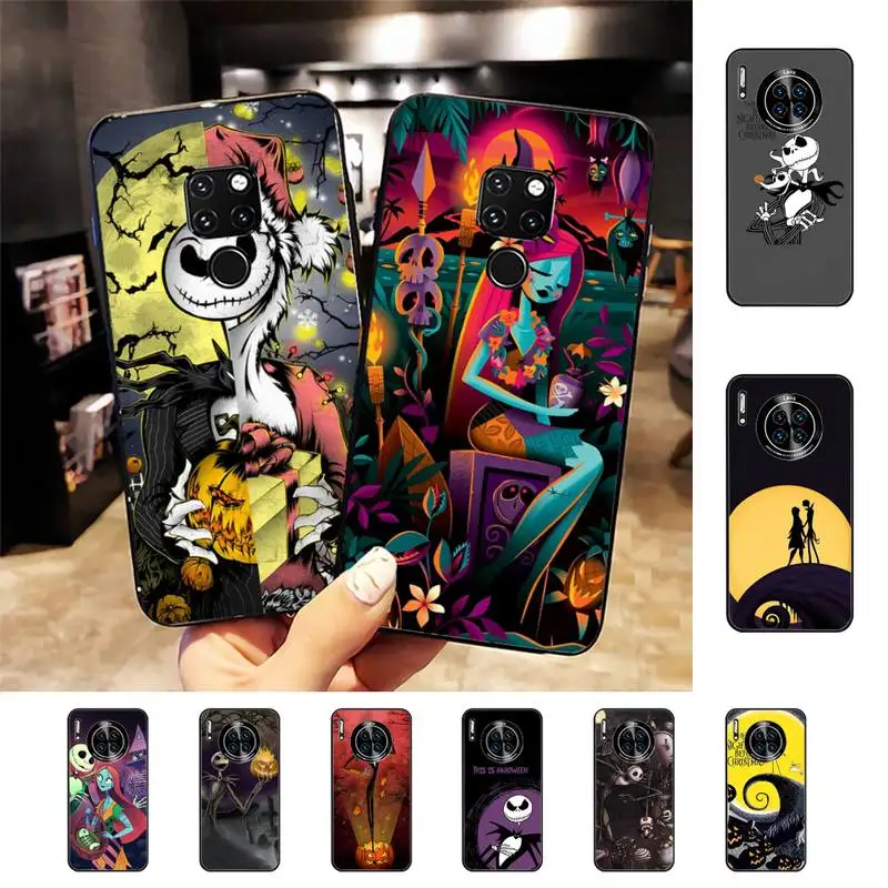 

Disney The Nightmare Before Christmas Phone Case For Huawei Nova 3I 3E mate 20lite 20Pro 10lite Luxury funda case