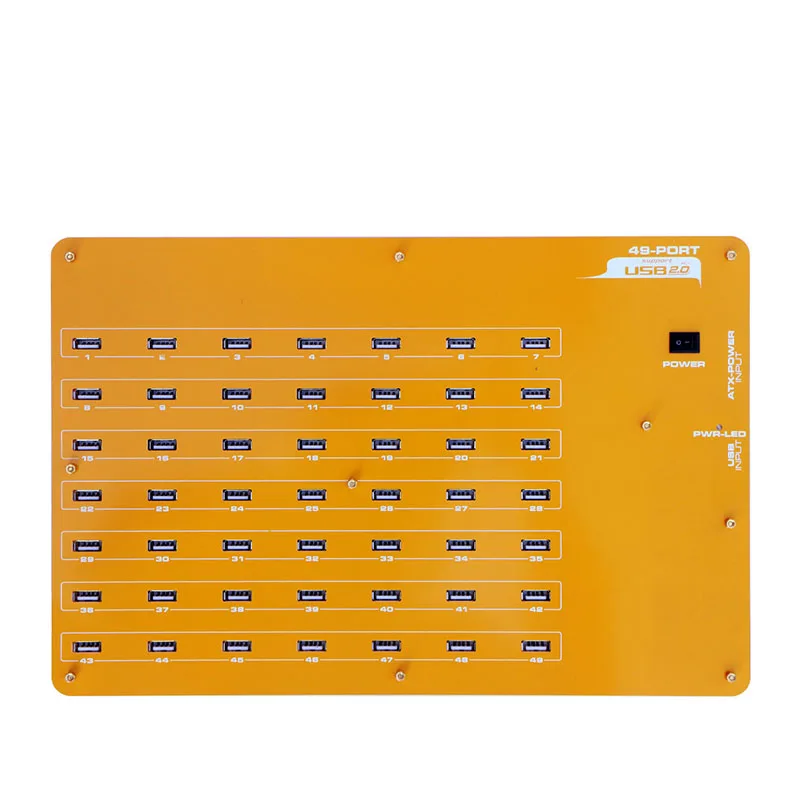 49-портовые высокоскоростные концентраторы/зарядное устройство промышленного