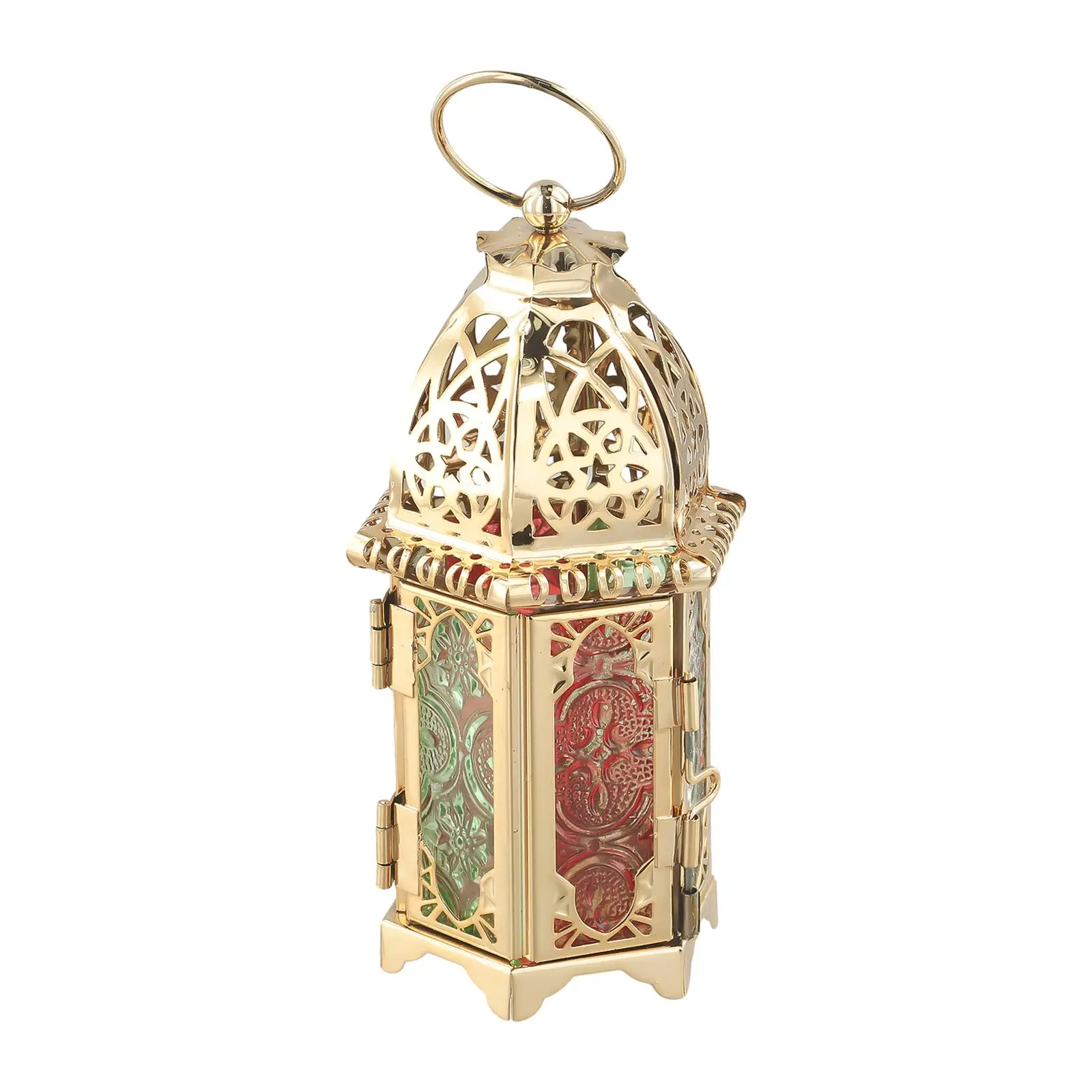 Индийский марокканский большой железный тонкий высокий держатель для освещения