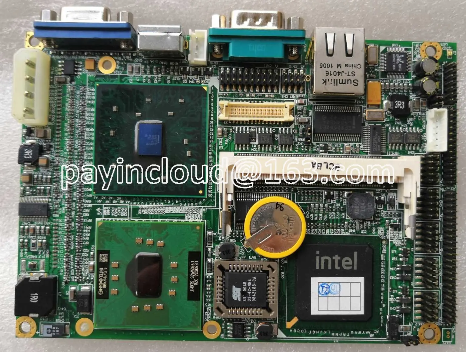 

Original Gene-8310 Rev: A1.1 Embedded Industrial Control Motherboard 3.5-Inch 1.5G CPU