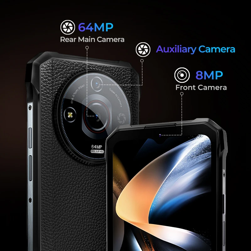 【Доставка из Германии】 Прочный смартфон HOTWAV T7 Pro Android 13 6 дюйма+ 2K 6280 мАч Мобильный