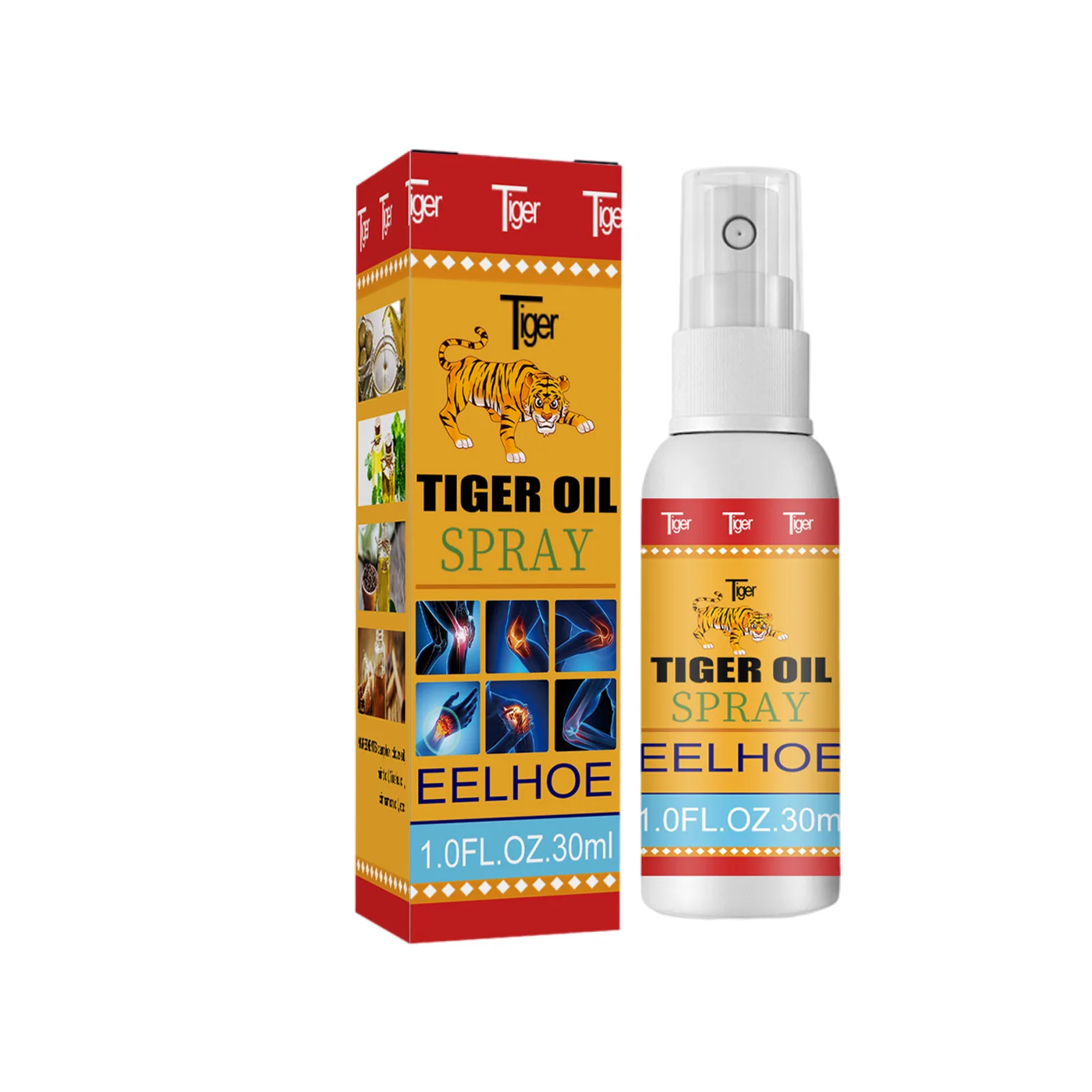 

2022 New Thailand Tiger Oil Chinese Medicine For Treating Rheumatic Arthralgia Muscle Pains Bruising And Swelling 30ml