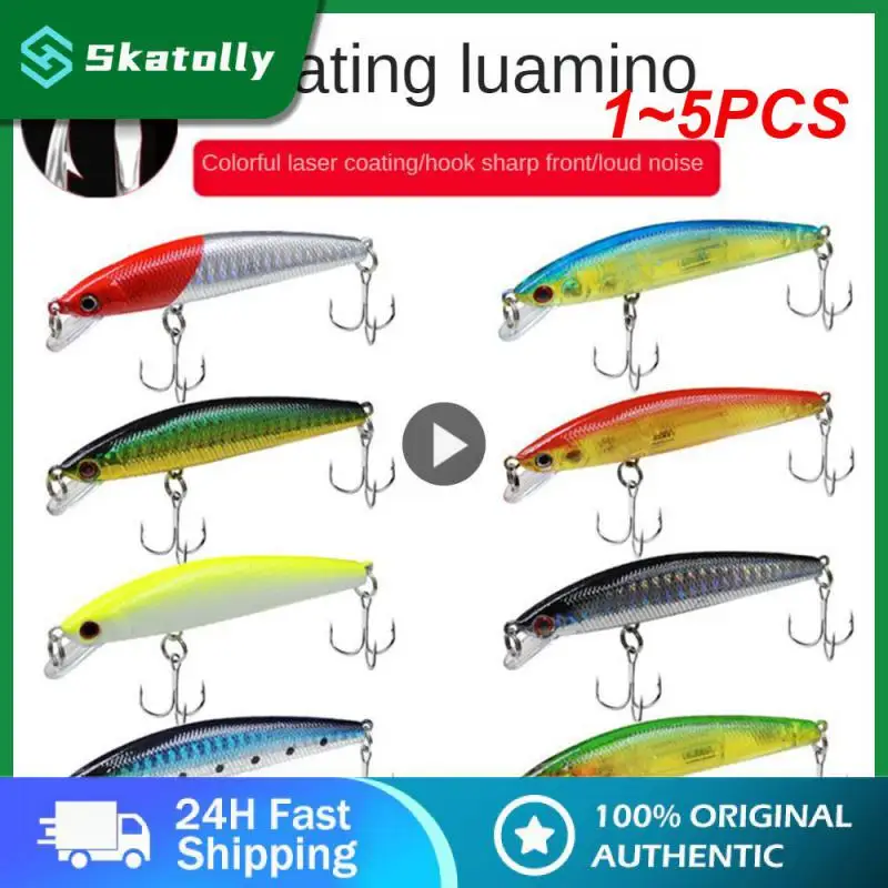 

1~5PCS Minnow Crank Wobbler Jerkbait Fishing Lure 8.8Cm 9G Isca Artificial Carkbait Wobblers Swimbait Fishing Tackle for Bass