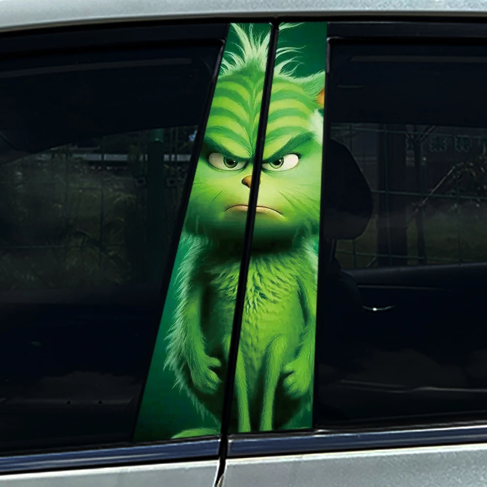 Аниме Рождественский маленький монстр автомобиль B наклейка на столб