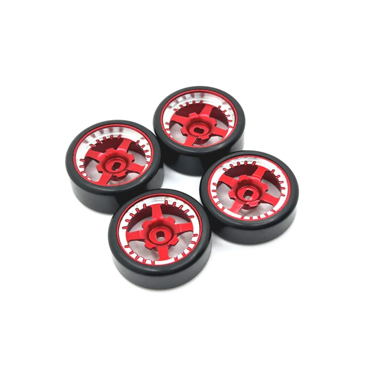 

27 мм жесткие пластиковые шины, металлический обод колеса для 284131 K969 K979 K989 Mini-Z 1/28 RC автомобильные детали, 2 B