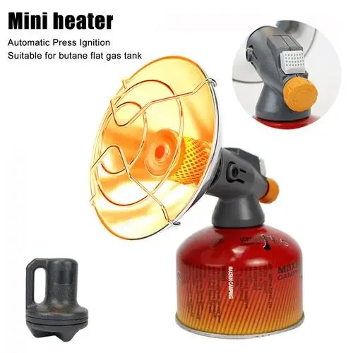

Heating Gas Stoves Tent Heater Warmer Hiking Fishing Heated Burner Camp Equipment Outdoor Mini Butanes Gas Stove Heater