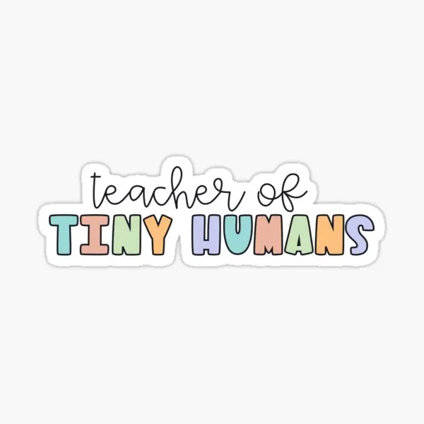 Tiny human. Education Stickers.