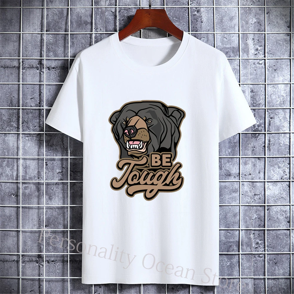 

Summer Men's 100% Cotton T-shirt Men's Cool cartoon Short Sleeve Tops High Quality White T Shirt O-neck Tee Shirt Men Clothing