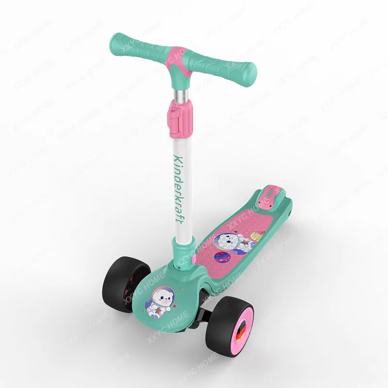 

Children's Scooter Baby Walker Car 1-3-6 Years Old Boys and Girls Can Sit and Ride Three-Wheel Luge