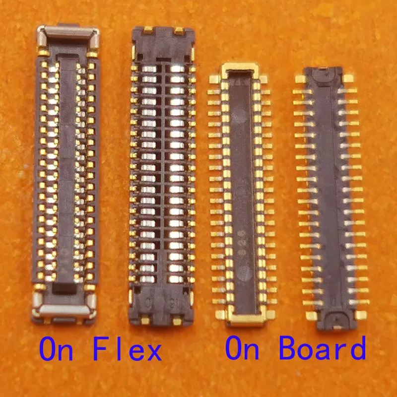 

1-10Pcs FPC Connector Contact LCD Display Screen Flex Cable Plug For Xiaomi Mi 10 Pro 10Pro 10S Mi10S M Mi10 M10 On Board 40 Pin