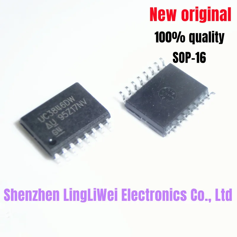 

(5-10 шт.) 100% новый набор микросхем UC3846DW UC3846DWTR sop-16