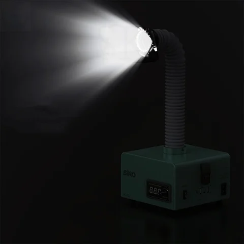 150 Вт приспособление для пайки двигателя с 6 шт. фильтром из хлопка, модернизированный мощный вентилятор, портативный сварочный дымопоглотитель