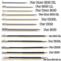 chenghaoran white metal telescopic stylus plastic stylus touch screen pen for 2ds 3ds new 2ds ll xl new 3ds xl for ndsl ndsi nds