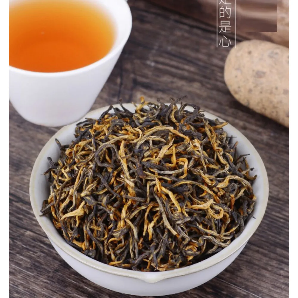 

2022 китайский высококачественный чёрный чай Jinjunmei, китайский чай высокого качества 1725, свежий чай для снижения веса, уход за здоровьем