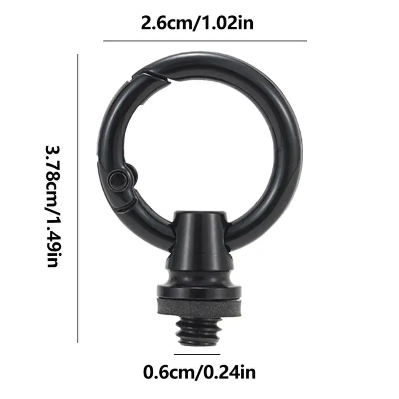 Светильник подвесное кольцо Пряжка из сплава с крючком для пешего туризма