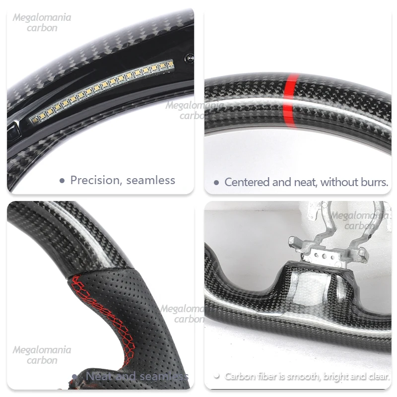 Рулевое колесо из углеродного волокна для Infiniti FX35 FX37 FX50 QX70 Nissan Tiida Juke 370Z рулевое