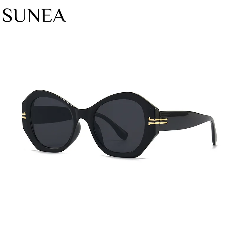 

Women Sunglasses Fashion Cat Eye Sunglass Irregular Frame Sun Glasses Retro Luxury Designer UV400 Gradients Shades Eyewear