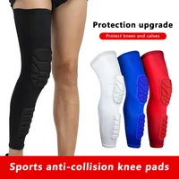 1piece sports knee pads breathable calf basketball soccer goalkeeper volleyball yoga knee support knee pads for fitness