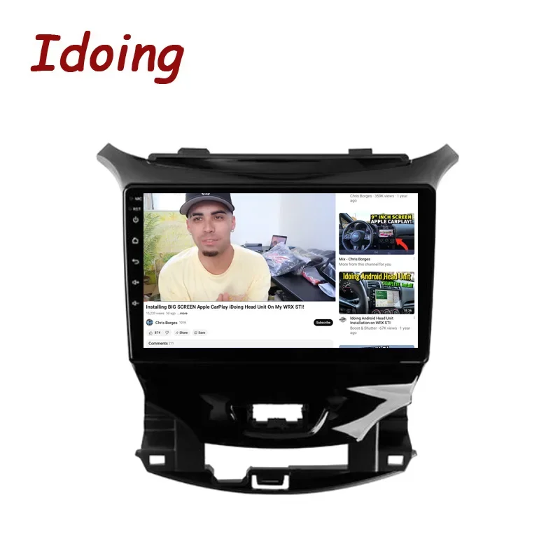 Idoing 9 &quotавтомобильная стереосистема Android радио мультимедийный плеер навигация GPS