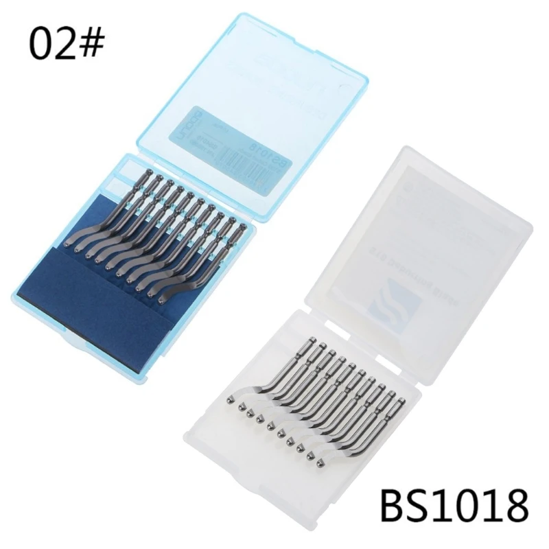 10 шт. быстрое стальное вращающееся лезвие BS1010 BS1018 BK3010 Пластиковое