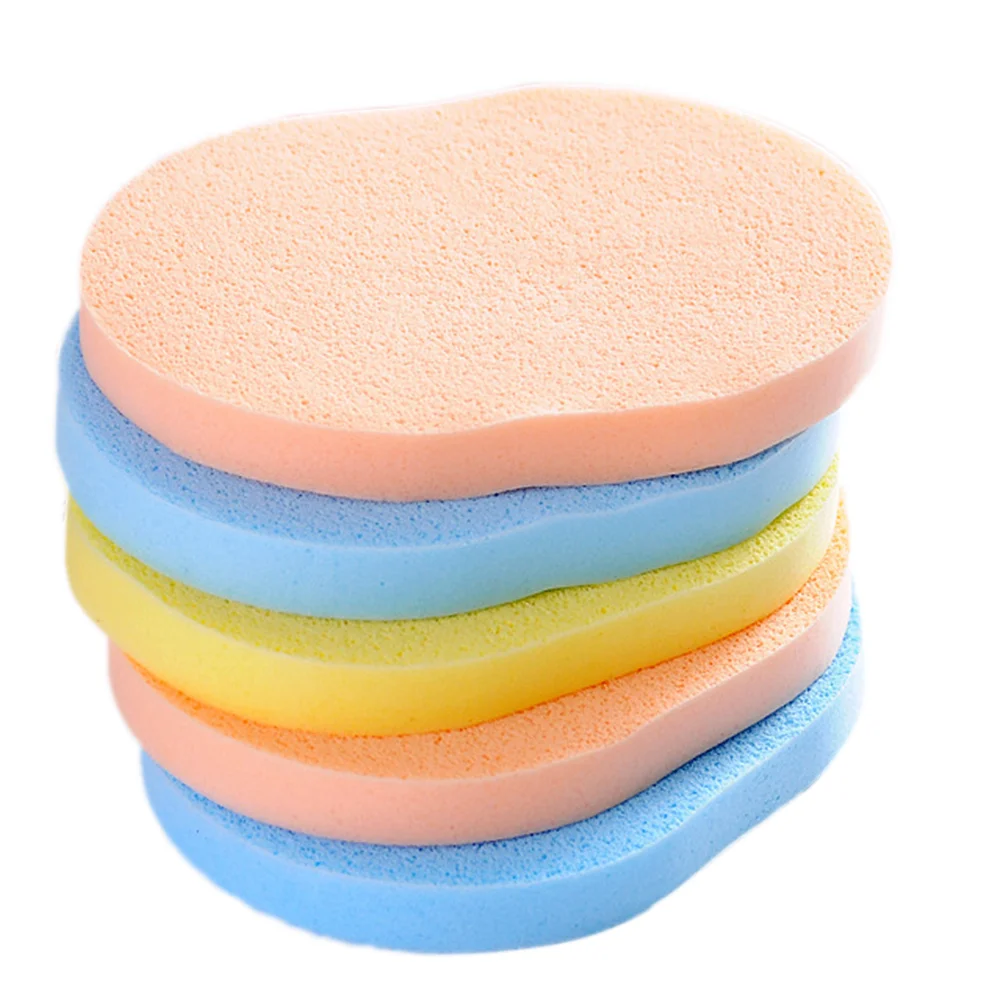

Sponge Face Cleansing Facial Makeup Sponges Wash Skin Care Cleaning Pads Reusable Natural Exfoliating Compressedpuff Blender