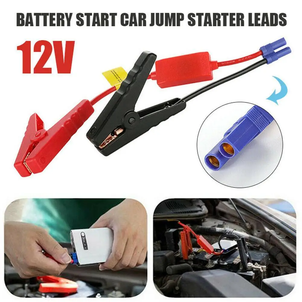 

Portable Emergency Car Jump Starter Alligator Clamp with EC5 Booster Connector For Car Trucks Jump Starter Plug Alligator Clip