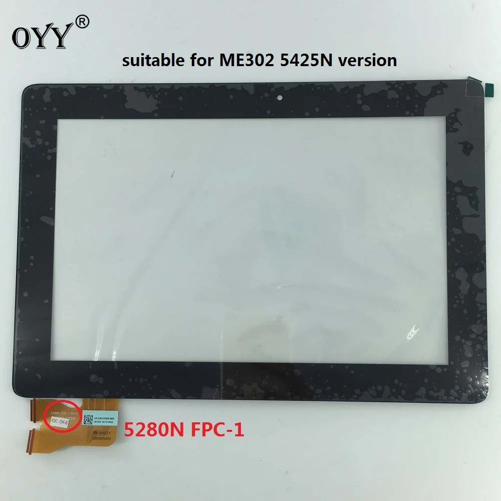 

Touch Screen Digitizer Glass Replacement parts suitable For ASUS MeMO Pad FHD 10 ME302 ME302CL ME302KL K005 K00A 5425N FPC-1