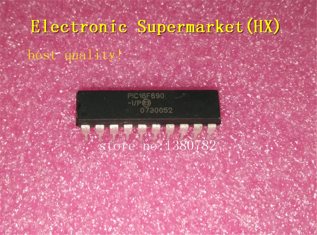 

New original special price spot 20pcs/lots PIC16F690-I/P PIC16F690 16F690-I/P DIP-20 New original IC In stock!