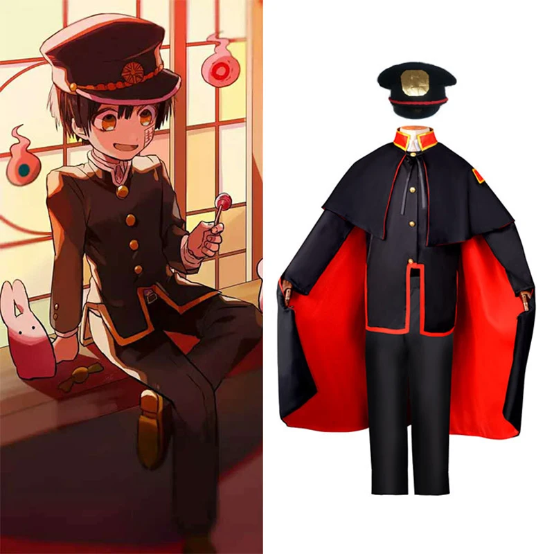 

Yugi Tsukasa Cosplay Costume Anime Toilet Bound Hanako Kun Jibaku Shounen Hanako Kun Uniform Cosplay Costume Halloween Party Set