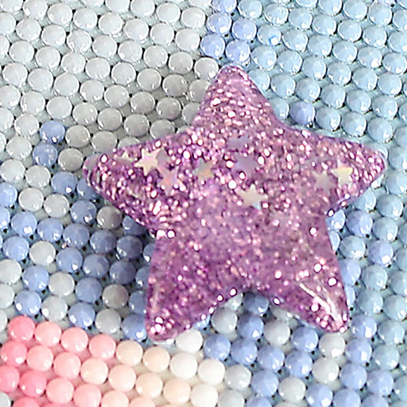 

Glitter Star Diamond Painting Cover Minder Picture Cross Stitch Magnet Holder Locator for Adults DIY Handmade Art Craft Accesso