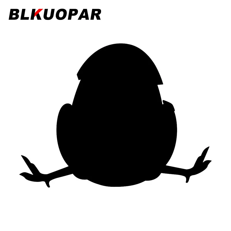 

BLKUOPAR милая маленькая цыпленка Автомобильная наклейка устойчивая к царапинам оригинальная креативная искусственная модная смешная автост...