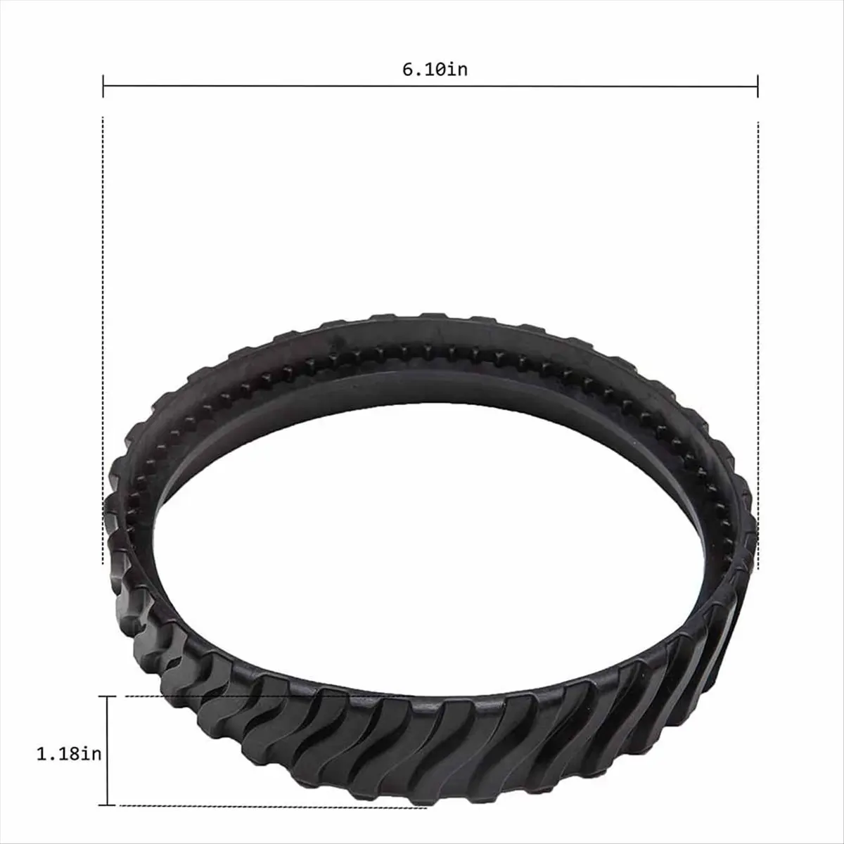 Фото Комплект из 4 сменных резиновых гусениц для Zodiac Mx8 Elite, Mx6 Elite, Mx8, Mx6 (R0526100) №3