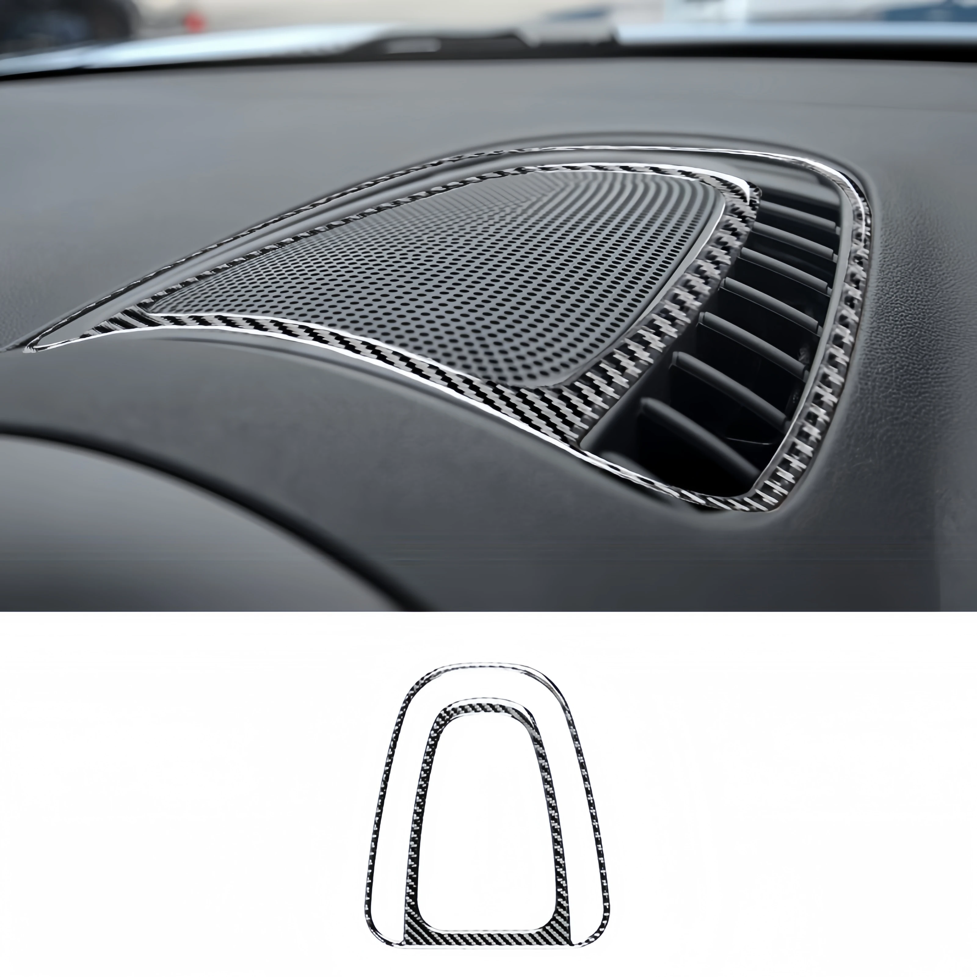 

Наклейка для салона автомобиля, из углеродного волокна