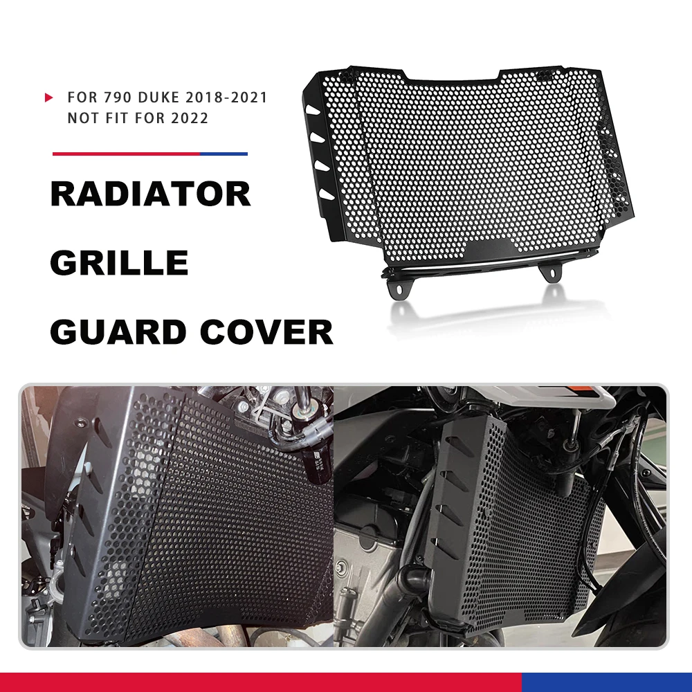 

FOR 790Duke Duke 790 Duke Duke790 2018 2019 2020 2021 Motorcycle Accessories Radiator Grille Guard Cover Water Tank Protector
