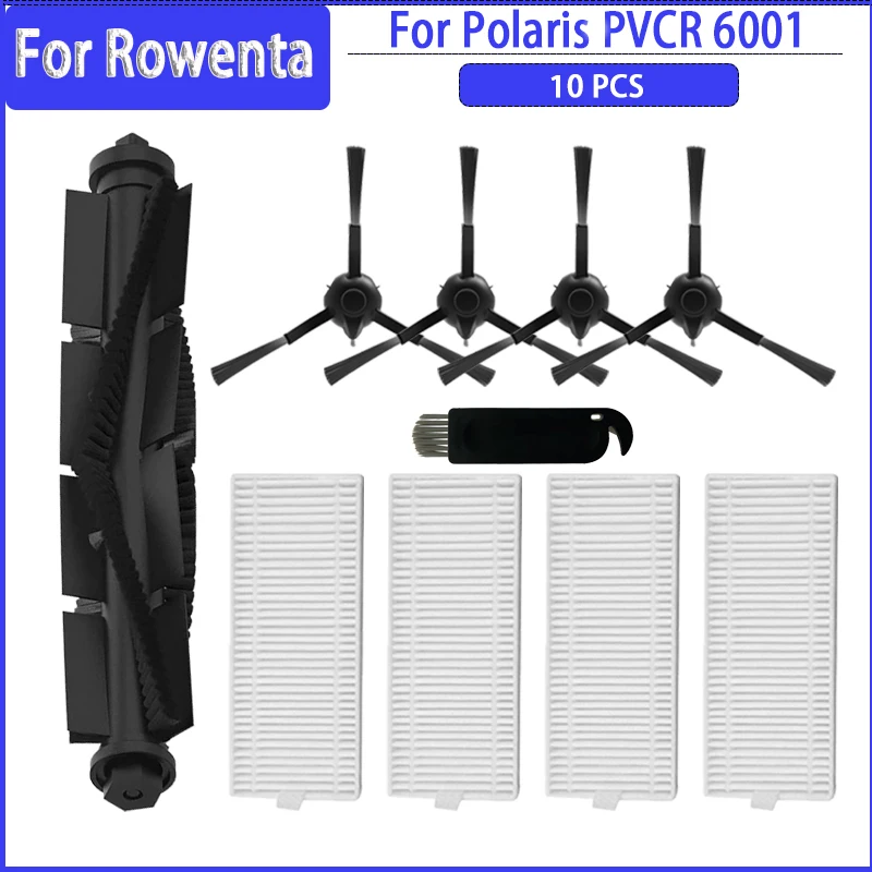 

Фильтр для основной боковой щетки HEPA Mop пылесборник для Tefal X-plorer Series 75 S + RG8597W аксессуары для робота-пылесоса