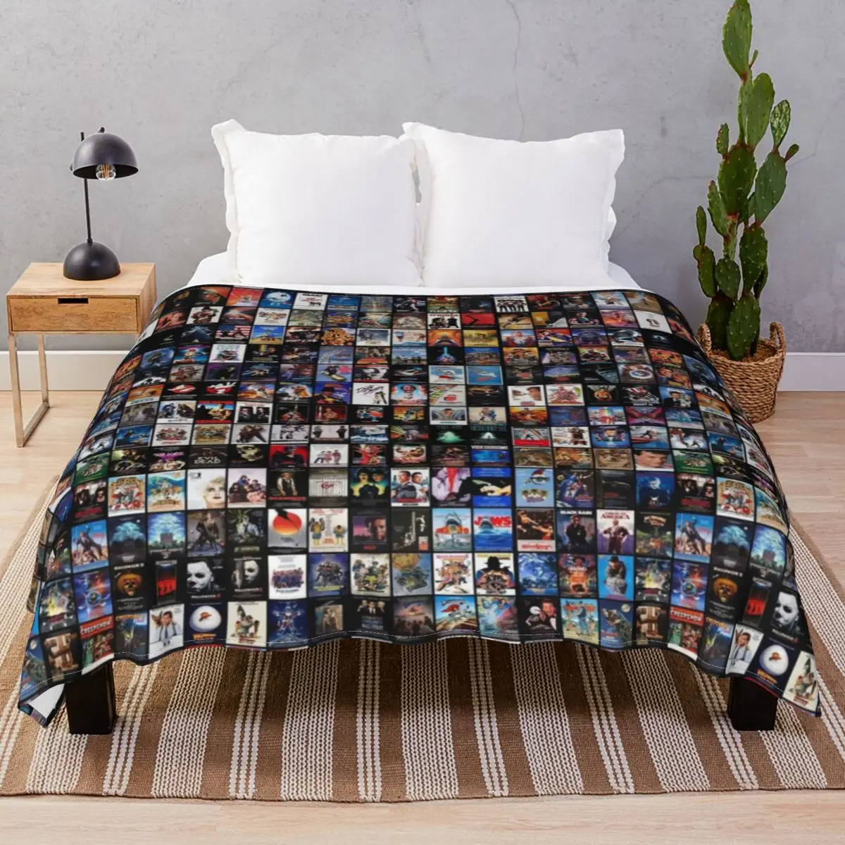 

Киноплакаты из 80-х одеяла с бархатным принтом, пушистое покрывало для кровати, дивана, лагеря, офиса