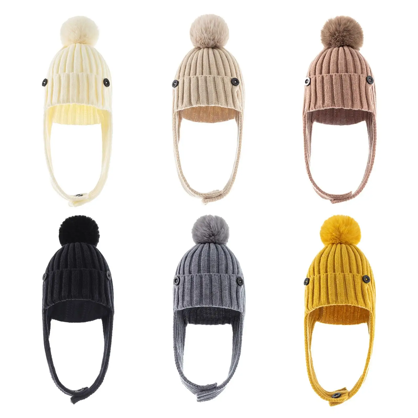 

Baby Toddler Knit Hat Hood Scarf hat Outdoor Hat for Baby girl and boy