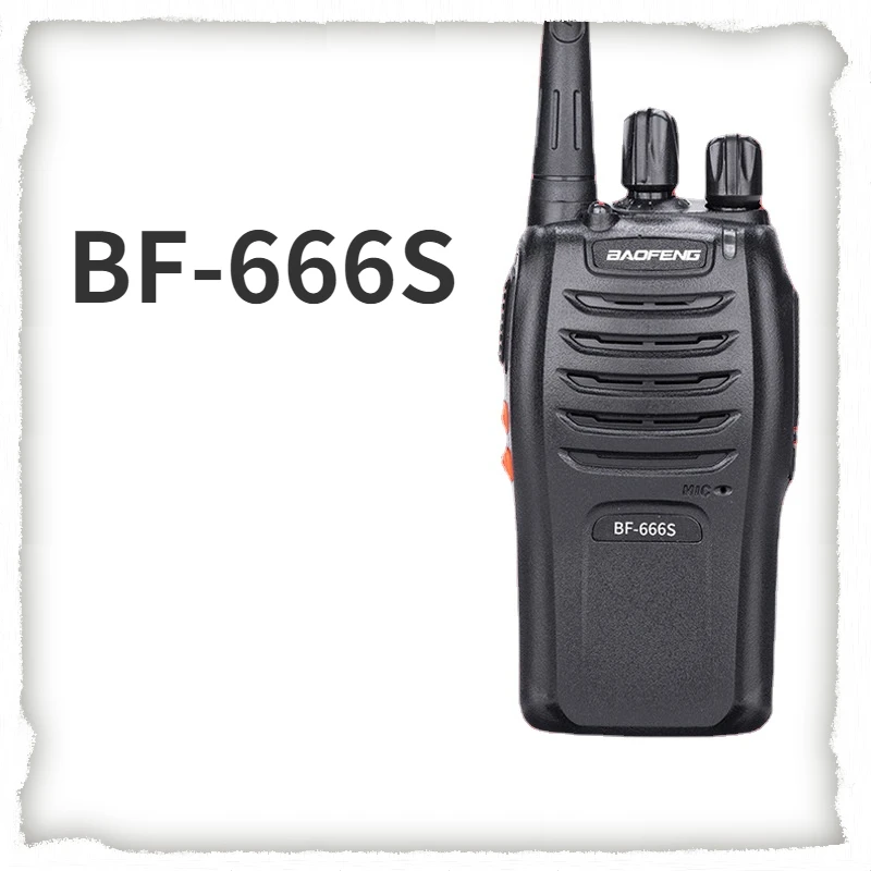 Baofeng Bf666s Walkie Talkie Mini High-power Handheld 50 Km Baofeng Outdoor Small Car Radio