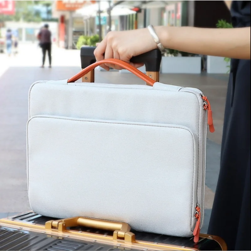 

13,3 14,1-15,4 сумка-чехол для ноутбука, водонепроницаемый чехол из полиэстера для Apple MacBook, сумка-портфель для Huawei Pro