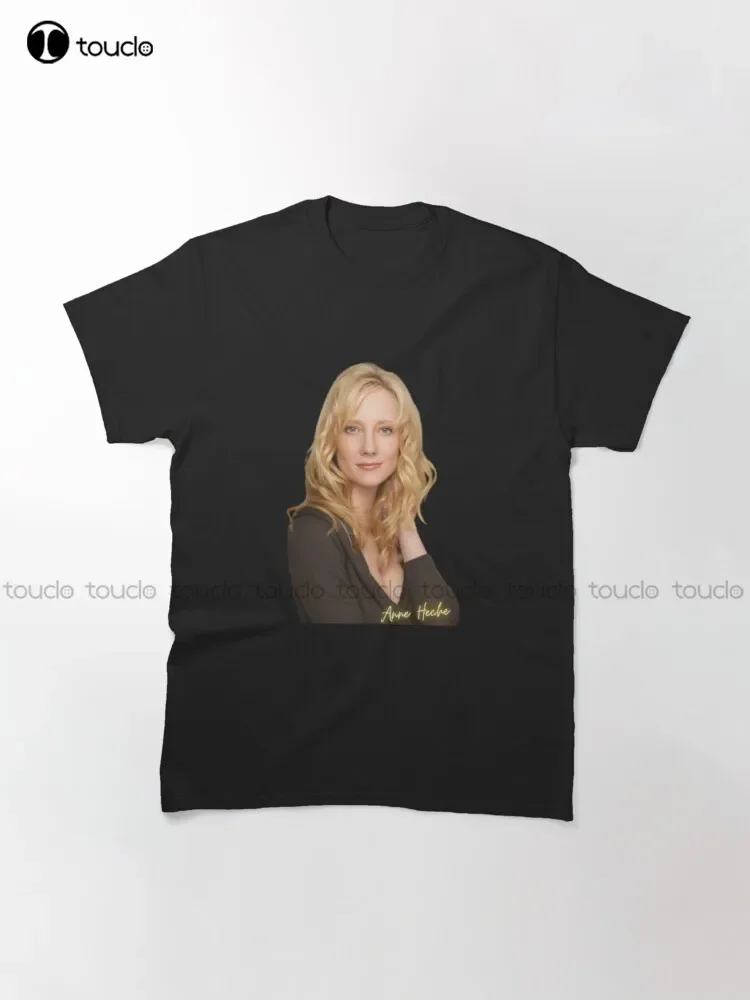 Трендовая футболка Anne Heche мужская белая на заказ для взрослых и подростков