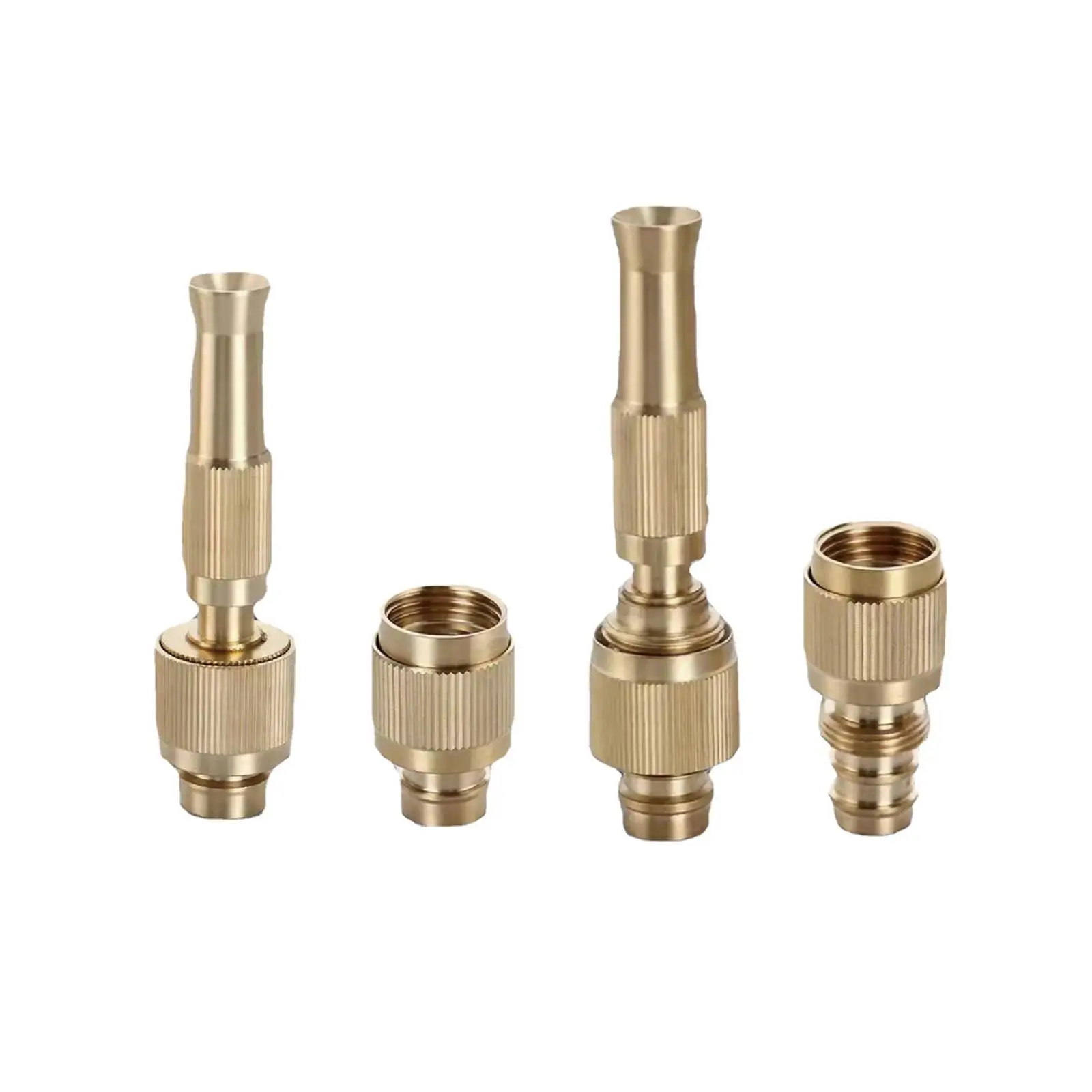 

Garden Hose Nozzle Durable Brass Water Hose Nozzle for Car Washing Lawn Yard