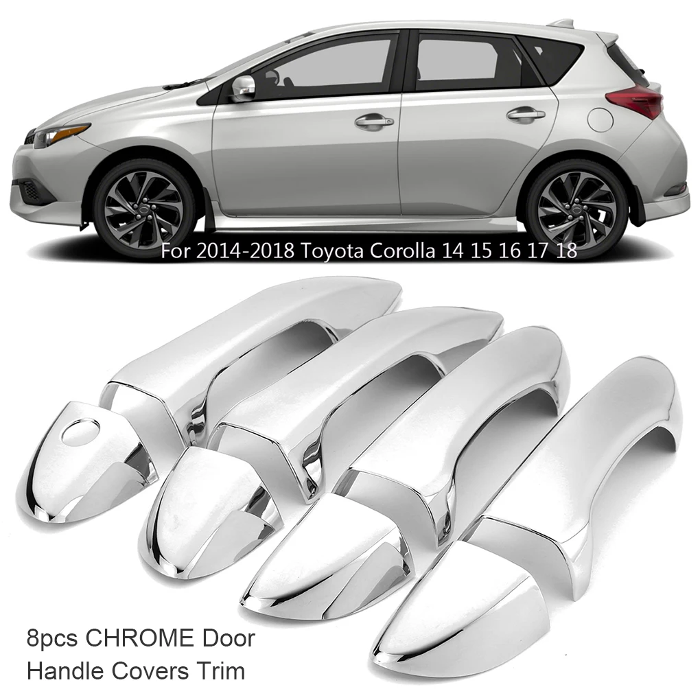 

8 Pieces Car Door Handle Covers Replaceable Trim Modification Accessory