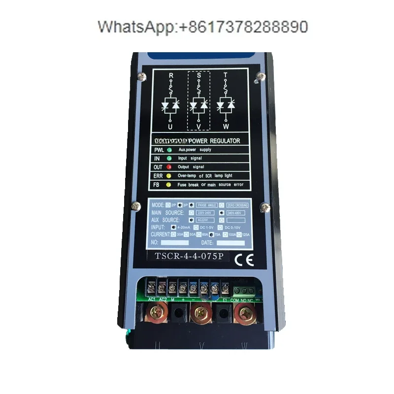 TSCR - 1-2-075 P аналоговый регулятор мощности 4-4-100