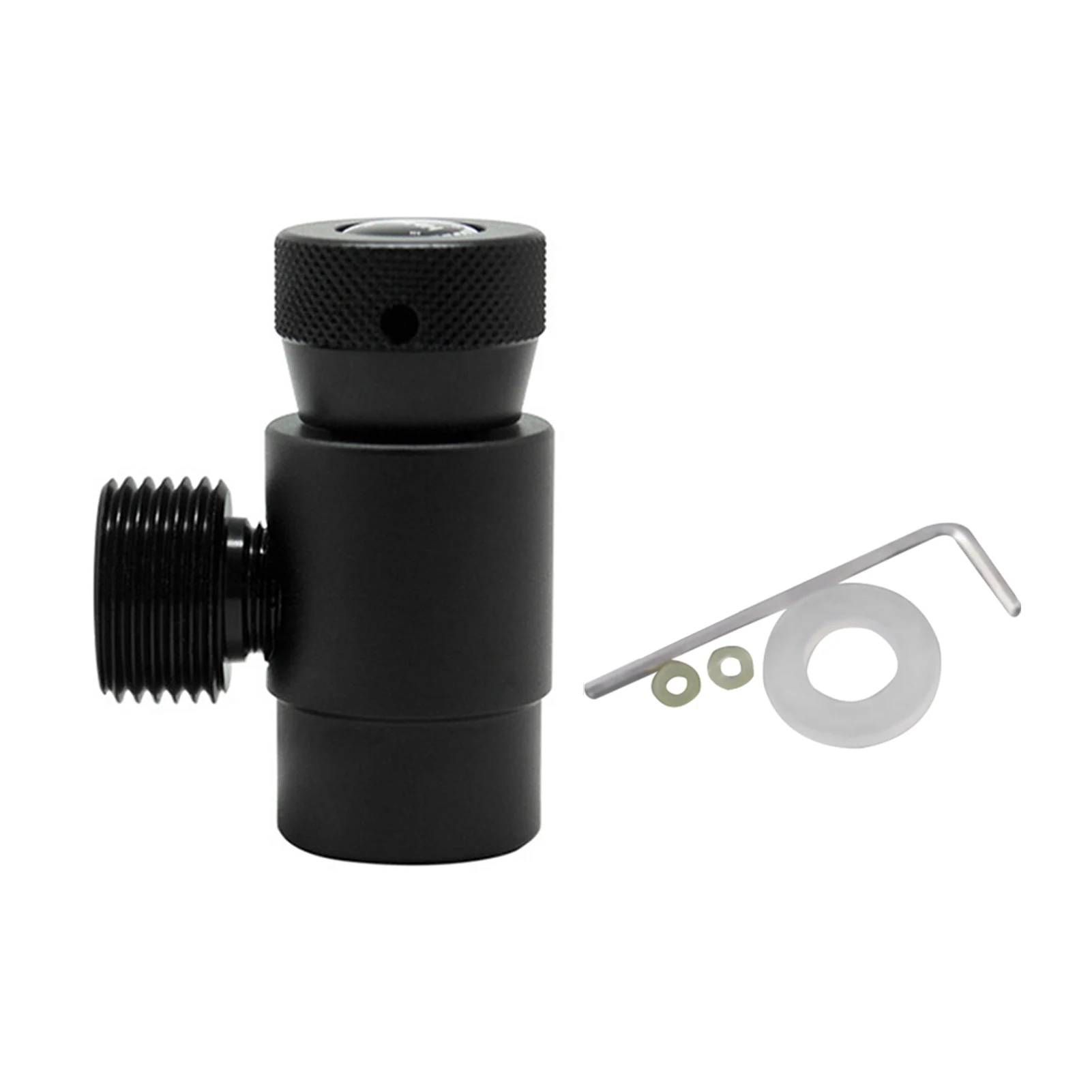 

Газовый регулятор универсальный маленький Регулируемый штифт аксессуары герметичный разъем из алюминиевого сплава W21.8-14 портативный адап...