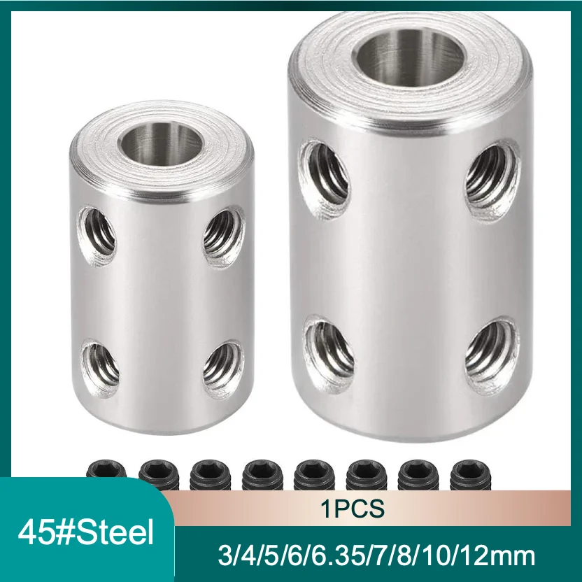 

Стальной жесткий соединитель вала 3/4/5/6/6,35/7/8/10/12 мм