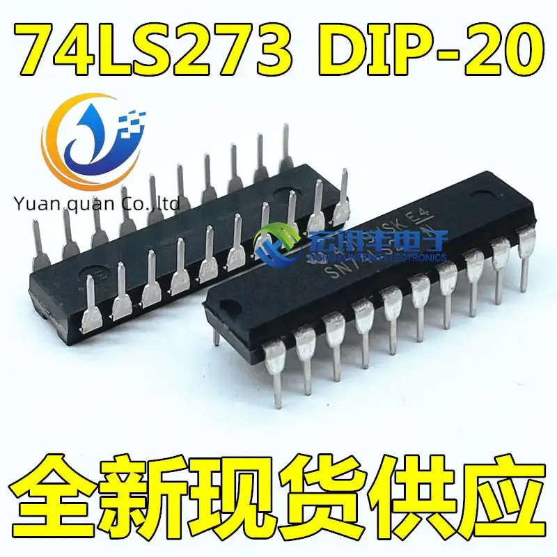 

30pcs original new SN74LS273N 74LS273 is compatible with HD74LS273P DIP-20 logic device
