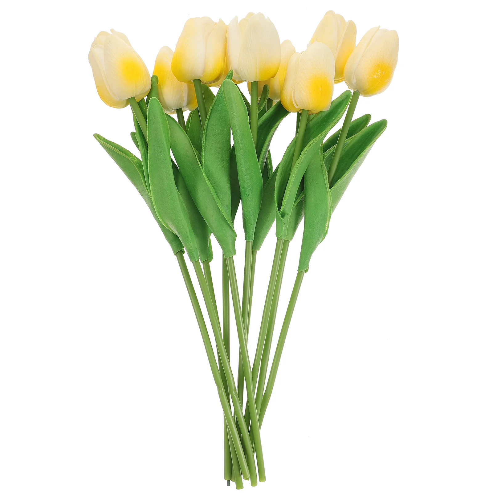 

Tulips Artificial Flower Flowers Pu Real Touch Faux Stems Decorations Fake Stem Branches Wedding Silk