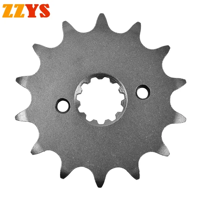 Передняя Звездочка для мотоцикла 520 13T 14T зубчатая шестерня Honda Road CBF250 04-05 CBX250 Twister