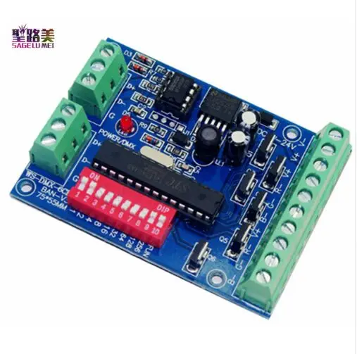 4A каждый цвет 6 каналов 6-канальный простой контроллер DMX RGB светодиодный dmx512